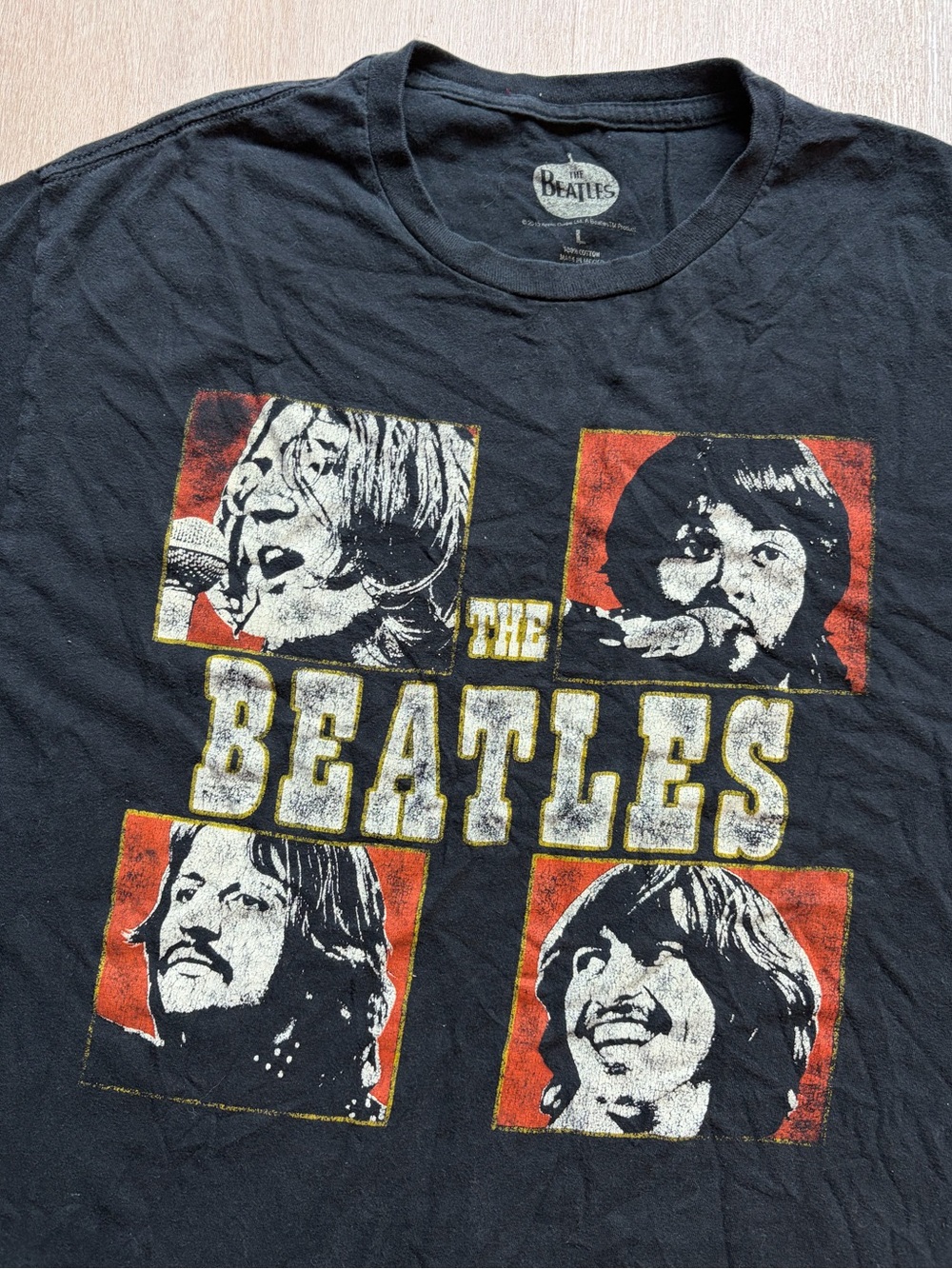 The Beatles shirt
